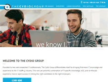 Tablet Screenshot of cydio.com
